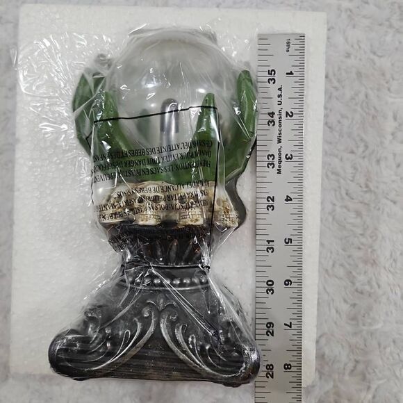 New in Box Interactive Halloween Decoration Plasma Orb with Witches Hands Spooky - Picture 4 of 9